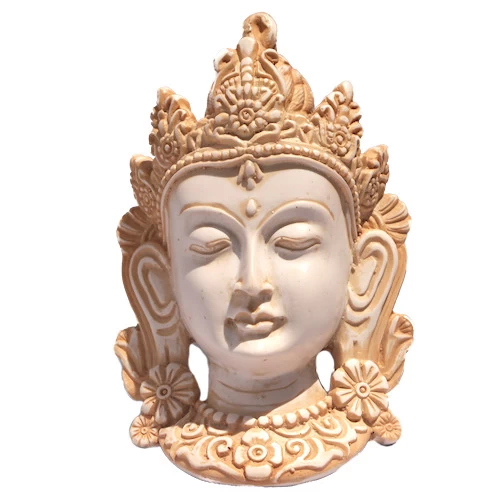 Tibetan Green Tara Wall Hanging Mask RM-010S